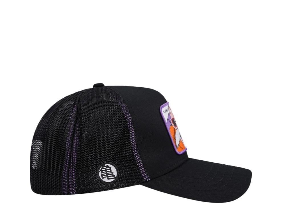Capslab Dragon Ball Z Kame Black Trucker Snapback Cap