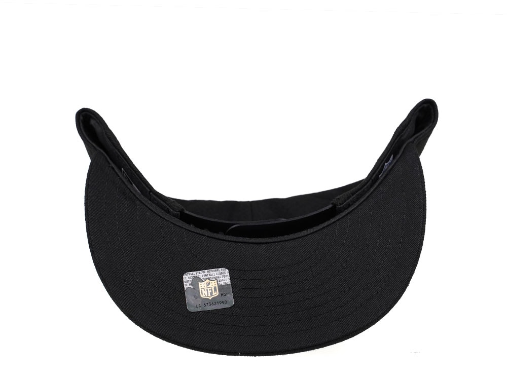 New Era NFL Shield Black Edition 9Fifty Snapback Cap