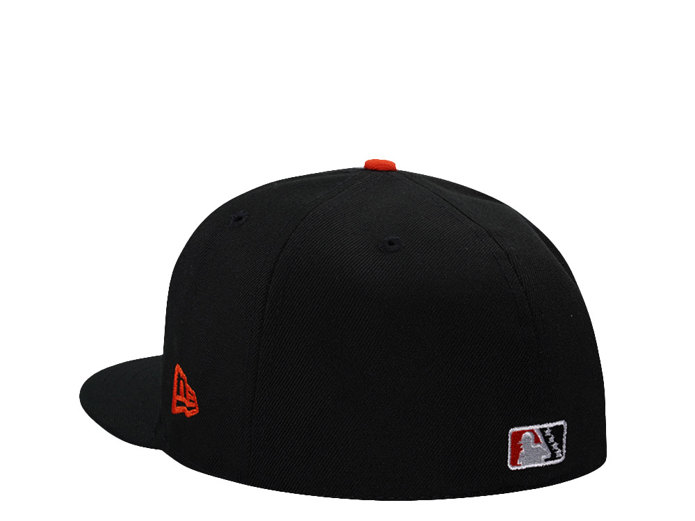 New Era Louisville Bats International League Black Prime Edition 59Fifty Fitted Cap