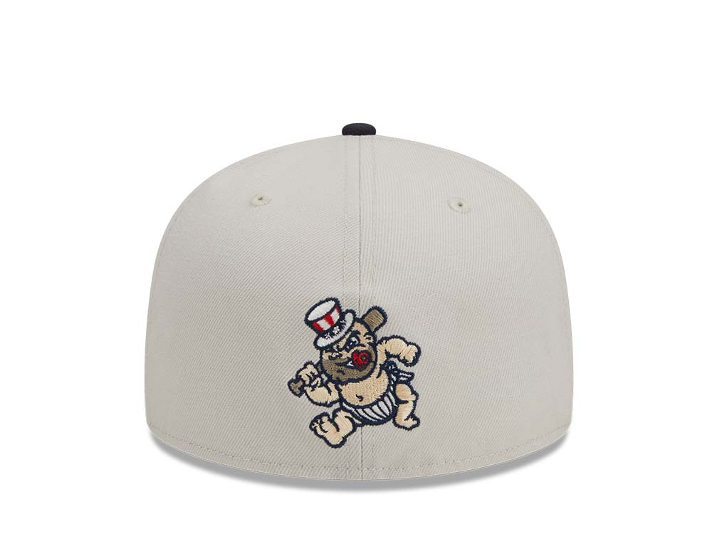 New Era New York Yankees Farm Team Stone Throwback Two Tone Edition 59Fifty Fitted Cap