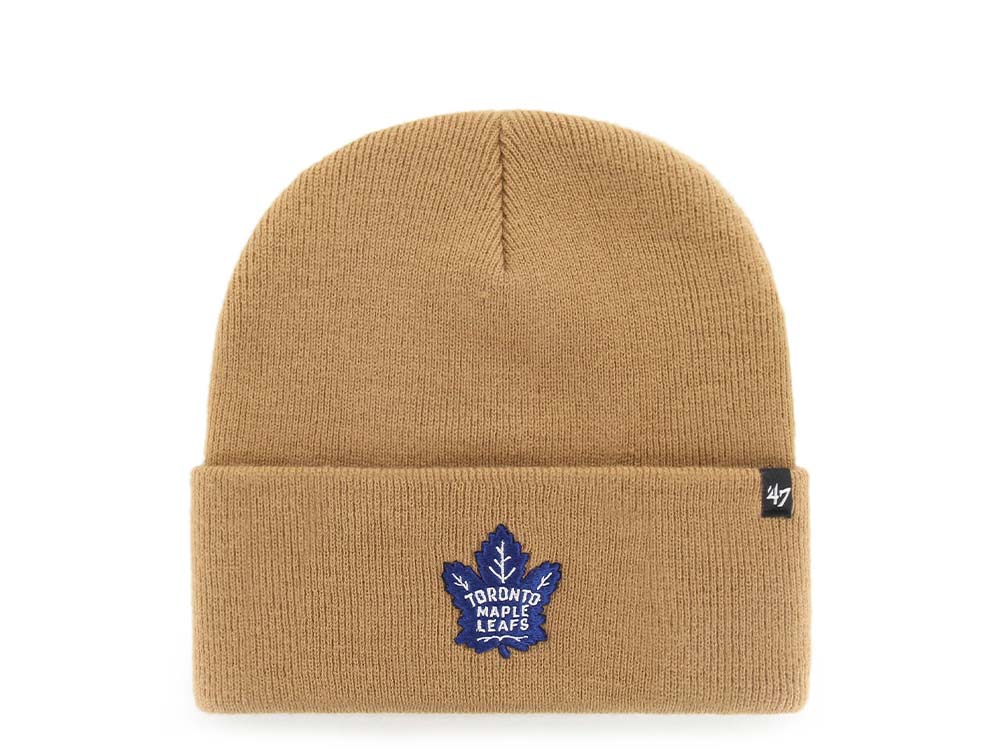 47Brand Toronto Maple Leafs Camel Haymaker Cuff Mössor