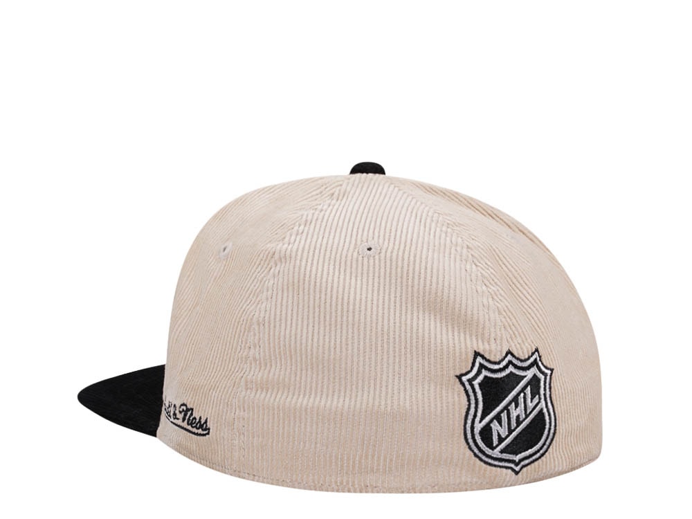 Mitchell & Ness Anaheim Ducks 25th Anniversary Two Tone Cord Edition Dynasty Fitted Cap