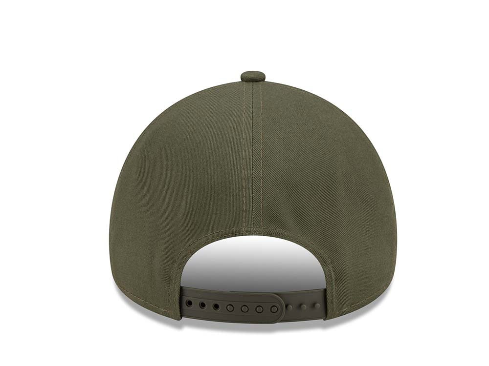 New Era Chicago Bulls Spanish Olive A Frame Snapback Cap