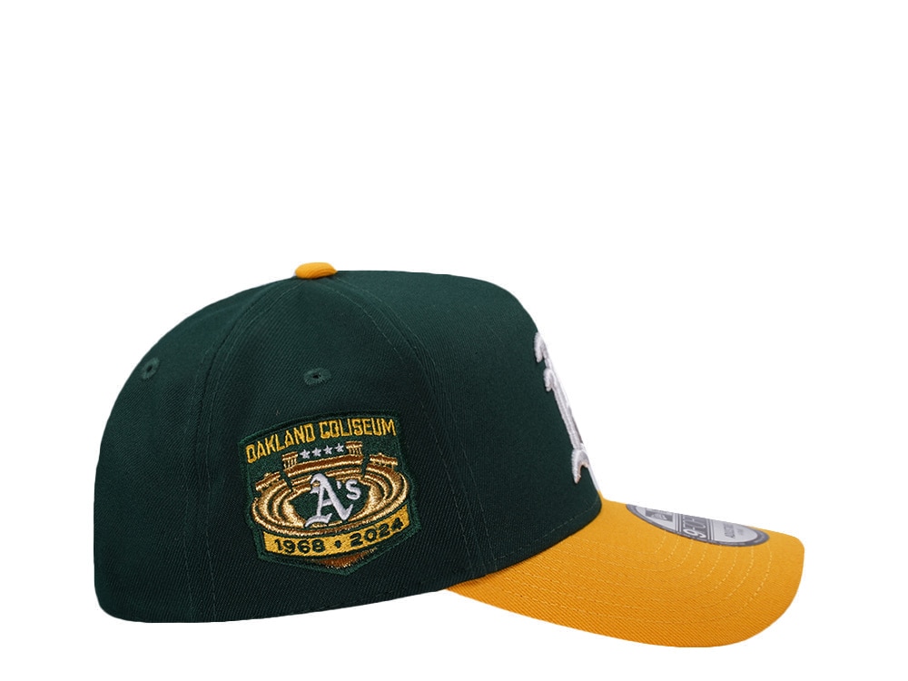 New Era Oakland Athletics Dark Green Two Tone Edition 9Forty A Frame Snapback Cap