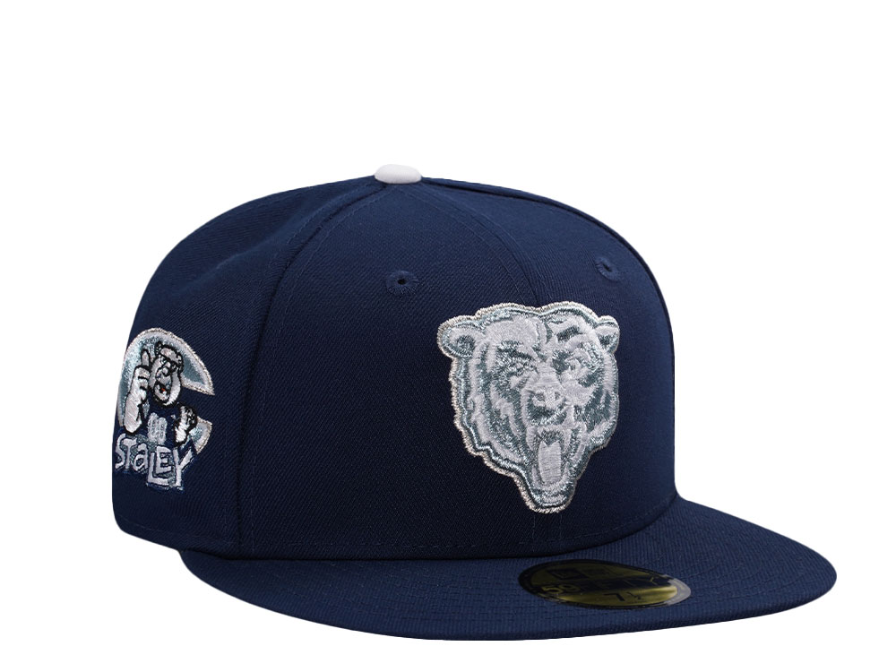 New Era Chicago Bears Staley Ocean Blue Prime Edition 59Fifty Fitted Cap