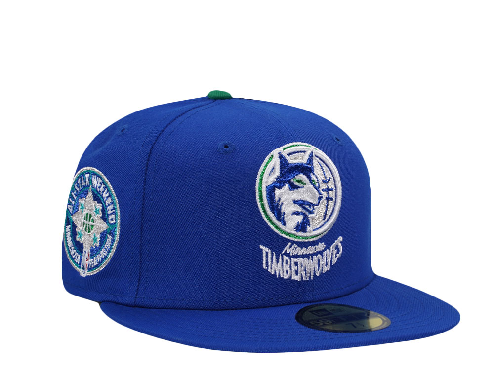 New Era Minnesota Timberwolves All Star Game 1994 Blue Prime Edition 59Fifty Fitted Cap