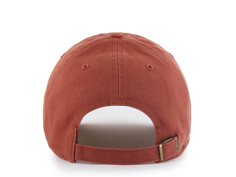 47 Brand Boston Red Sox Brown Edition Clean Up Strapback Cap
