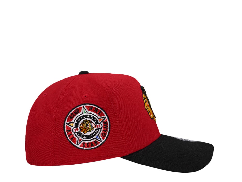 New Era Chicago Blackhawks All Star Game 1991 Two Tone Edition 9Forty A Frame Snapback Cap