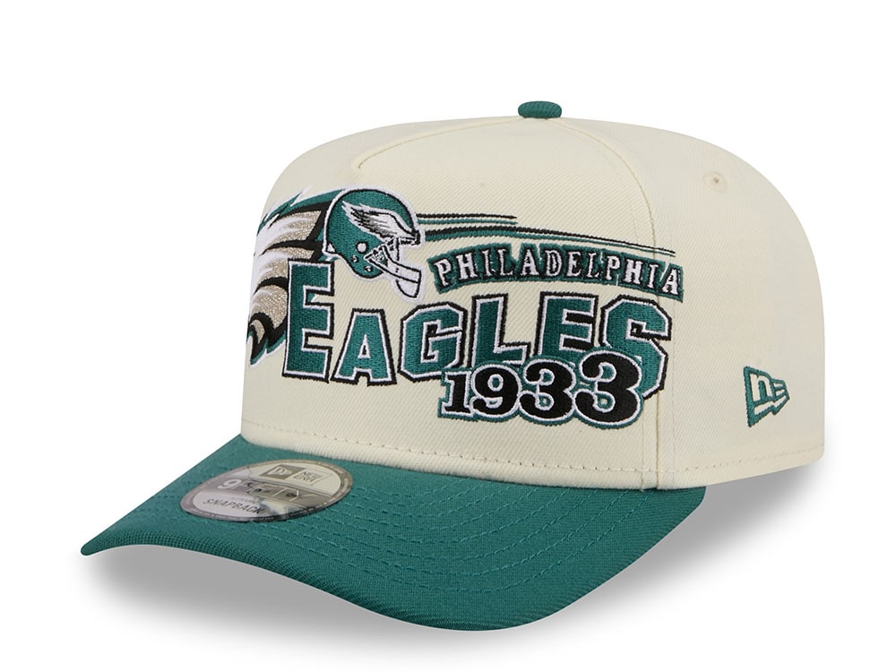 New Era Philadelphia Eagles Classic Logo Two Tone Edition 9Fifty A Frame Snapback Cap