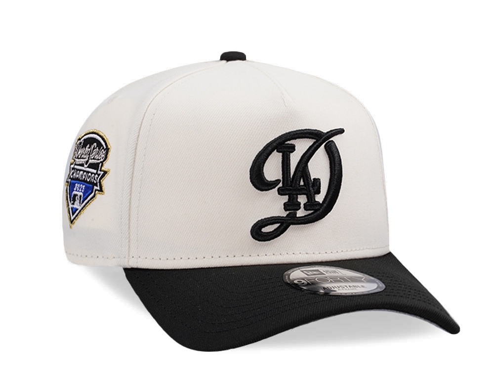 New Era Los Angeles Dodgers World Series Champions Chrome Two Tone Edition 9Forty A Frame Snapback Cap