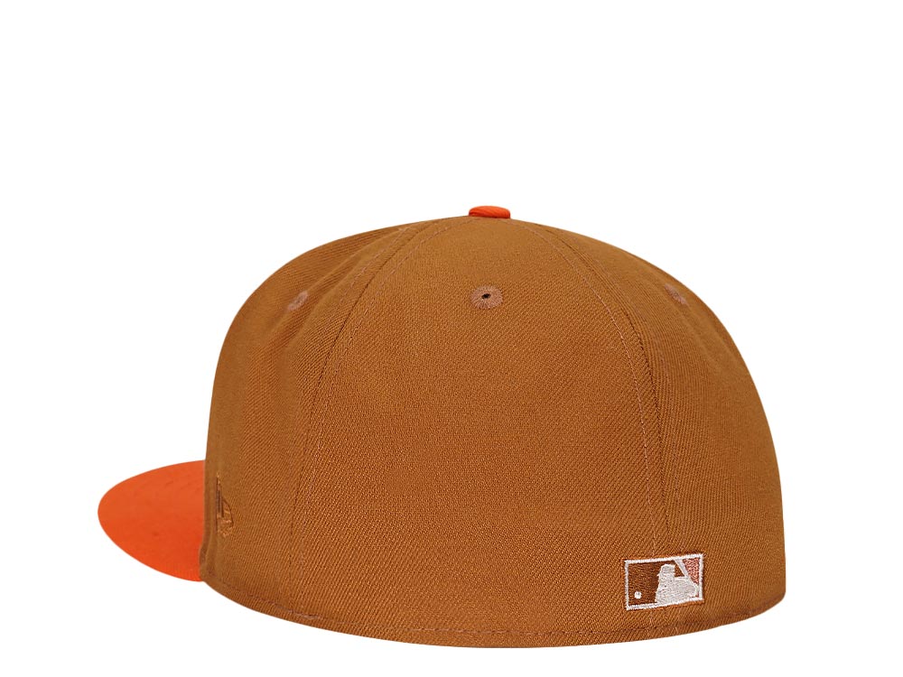 New Era Detroit Tigers All Star Game 2005 Bourbon Team Orange Two Tone Edition 59Fifty Fitted Cap