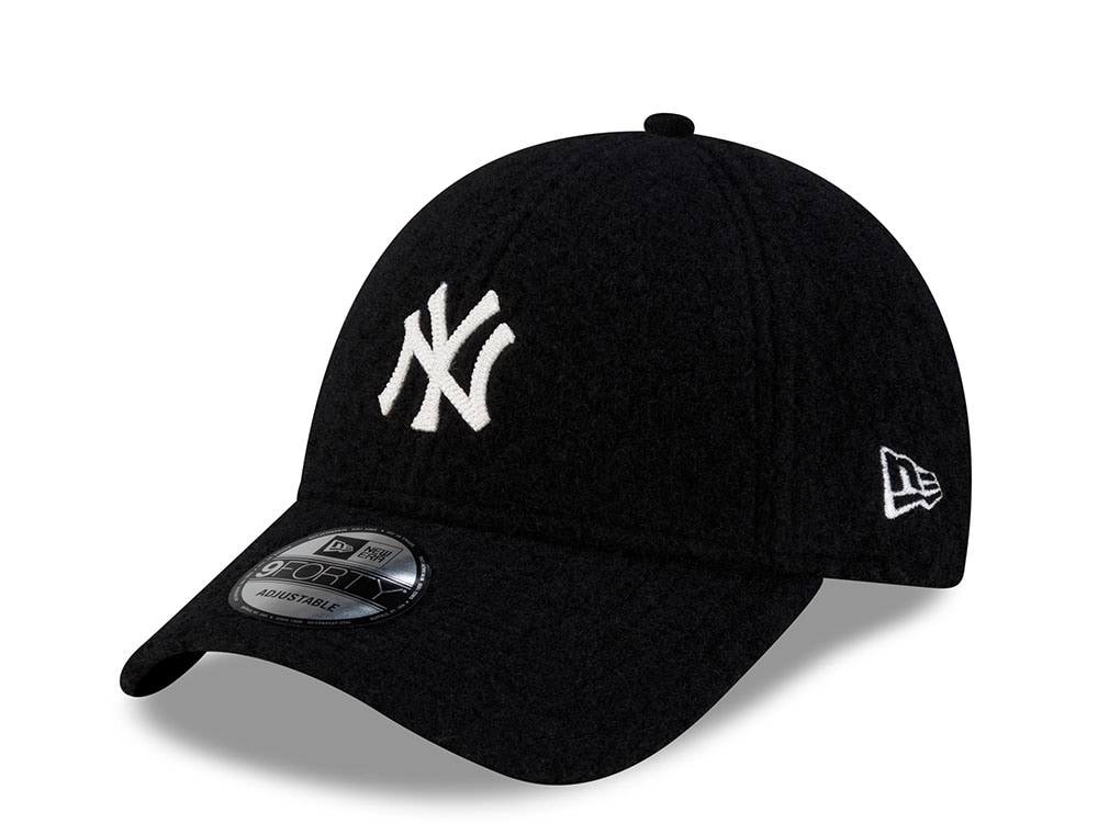 New Era New York Yankees Winter Borg Black Prime Edition 9Forty Adjustable Cap