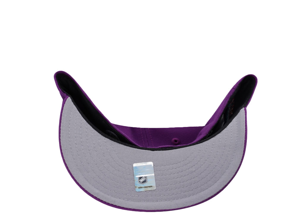 New Era Anaheim Ducks Inaugural Season Purple Prime Edition 59Fifty Fitted Cap