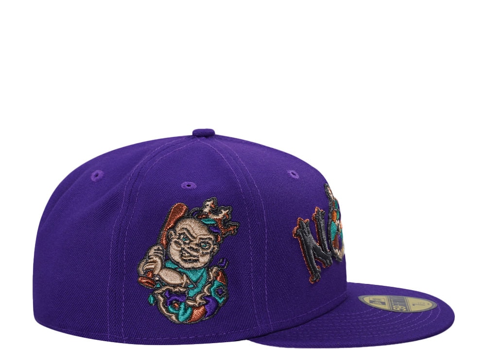 New Era New Orleans Baby Cakes Purple Prime Edition 59Fifty Fitted Cap