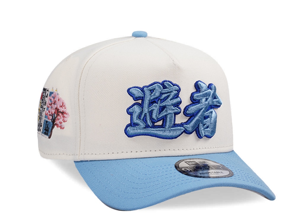 New Era Los Angeles Dodgers Tokyo Series Chrome Two Tone Edition 9Forty A Frame Snapback Cap