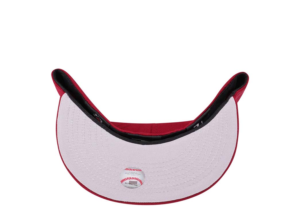 New Era Milwaukee Brewers Smooth Red Classic Edition 59Fifty Fitted Cap
