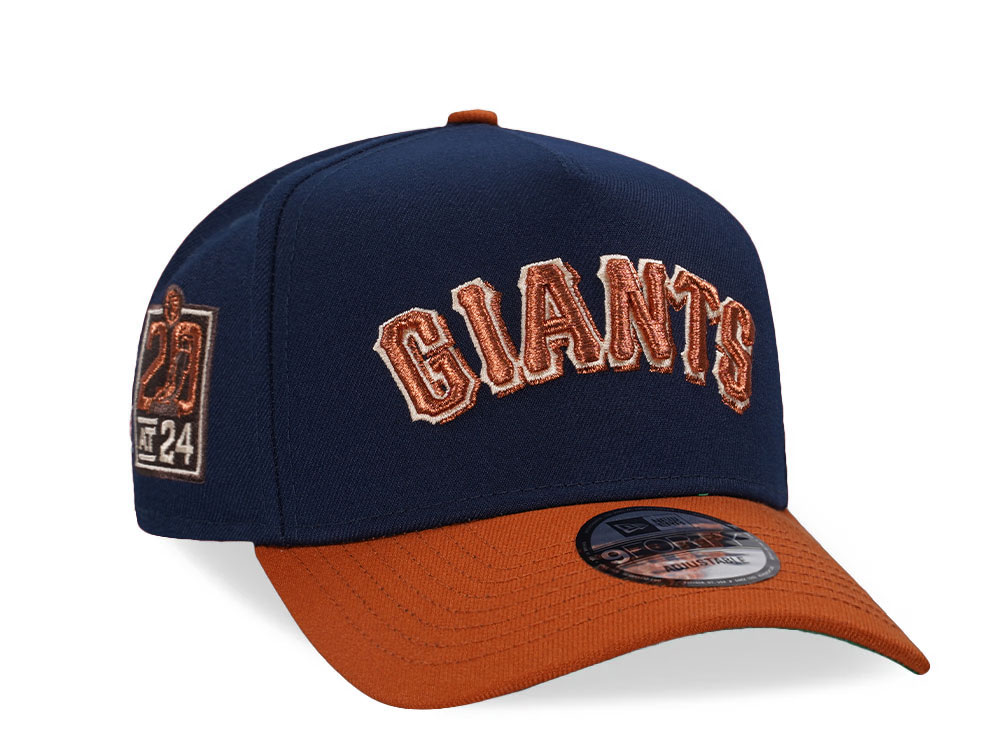 New Era San Francisco Giants 20th Anniversary Copper Two Tone 9Forty A Frame Snapback Cap