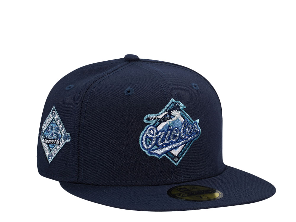 New Era Baltimore Orioles 25th Anniversary Edition Navy 59Fifty Fitted Cap