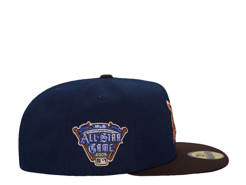 New Era Detroit Tigers All Star Game 2005 Copper Two Tone Edition A Frame 59Fifty Fitted Cap