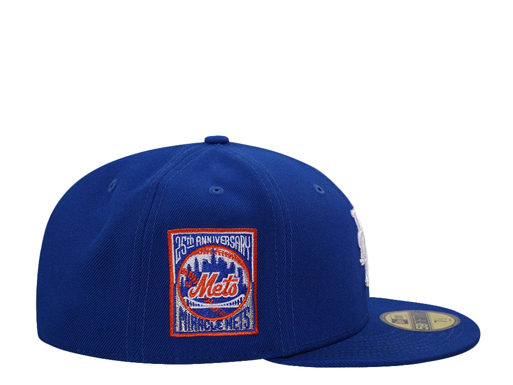New Era New York Mets 25th Anniversary Blue Prime Edition 59Fifty Fitted Cap