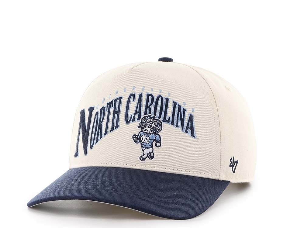 47Brand North Carolina Tar Heelss Natural Wave Hitch Snapback Cap