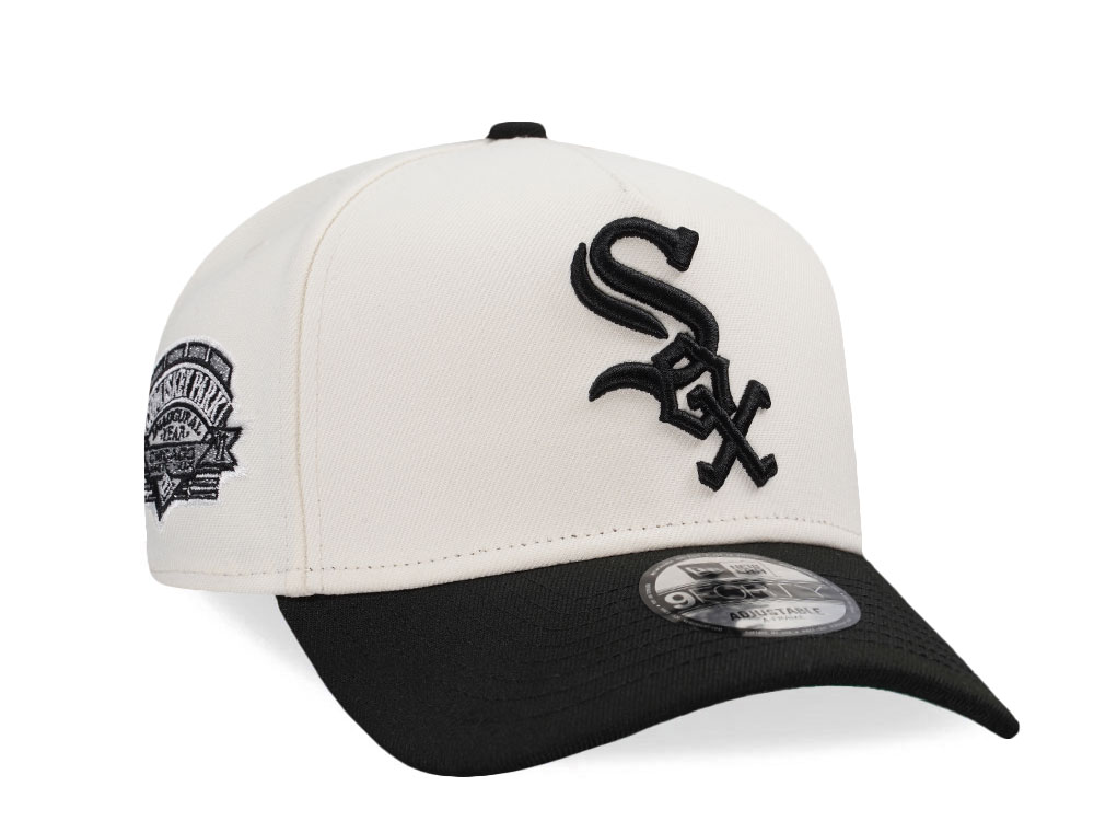 New Era Chicago White Sox Comiskey Park Chrome Two Tone Edition 9Forty A Frame Snapback Cap