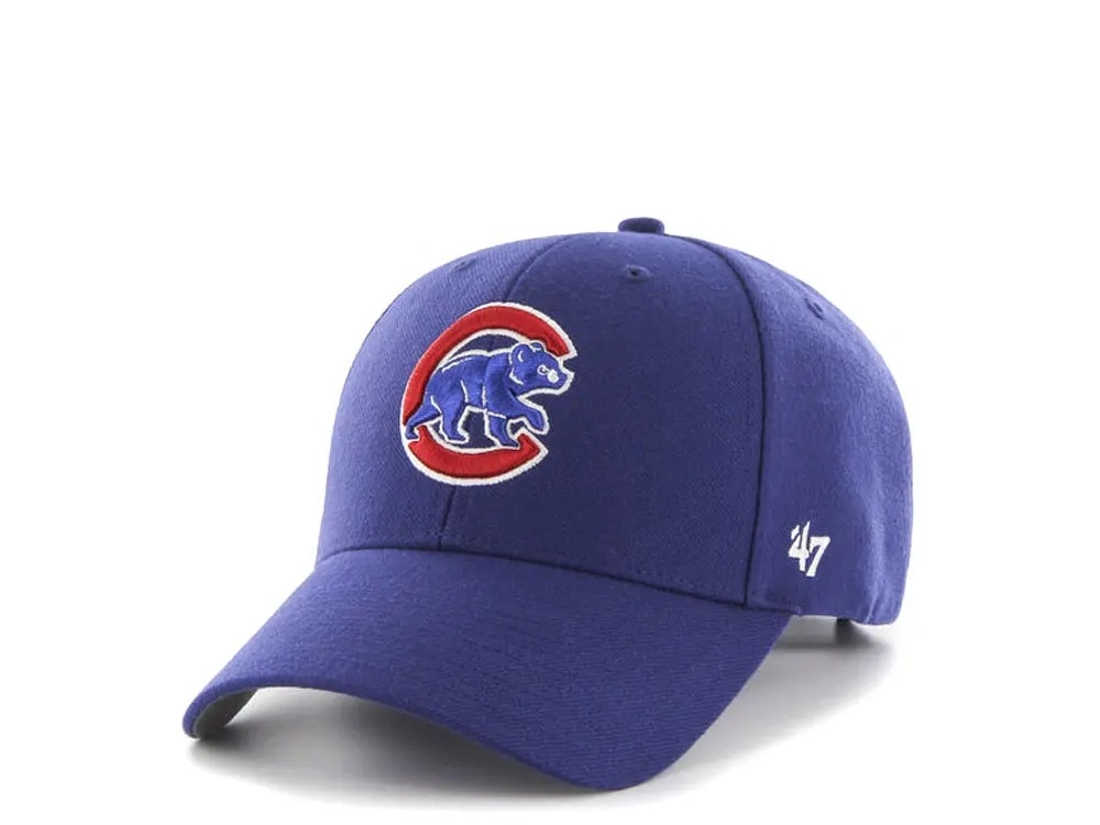47brand Chicago Cubs Classic Curved Strapback Cap