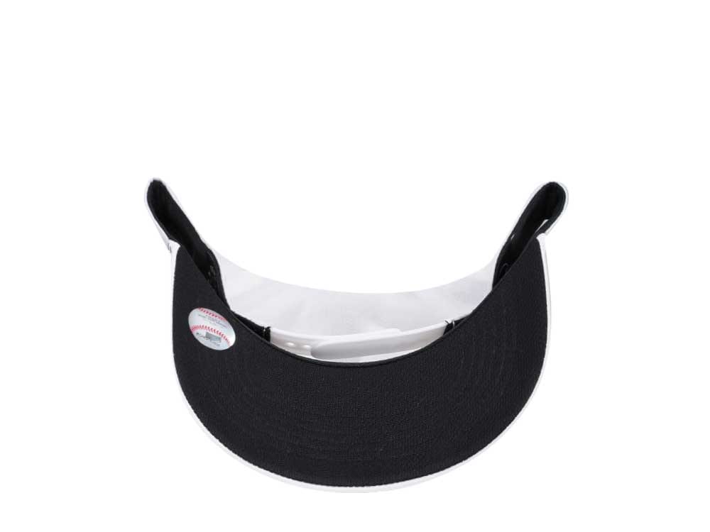 47Brand Los Angeles Dodgers White Downburst Hitch Snapback Cap