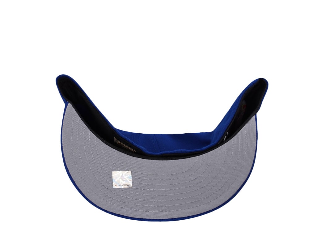 New Era New York Knicks 70th Anniversary Royal Blue Prime Edition 59Fifty Fitted Cap