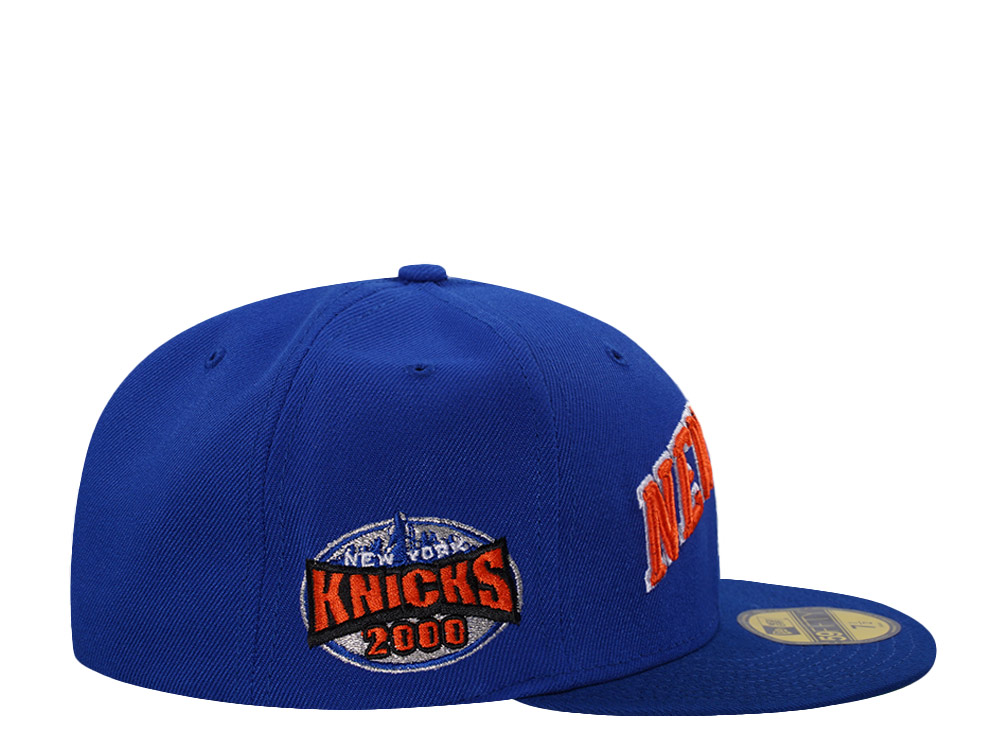 New Era New York Knicks 2000 Blue Prime Edition 59Fifty Fitted Cap