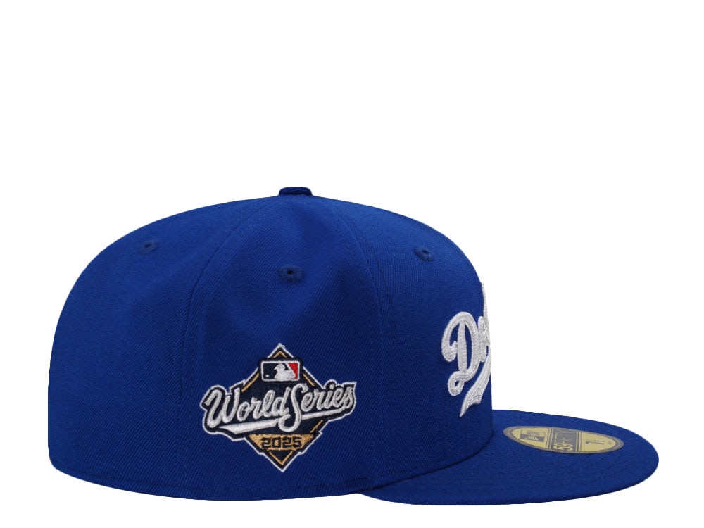 New Era Los Angeles Dodgers World Series 2025 Royal Blue Prime Edition 59Fifty Fitted Cap