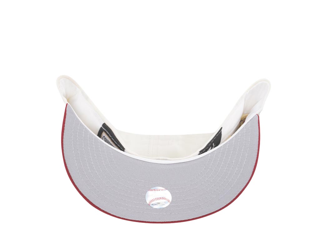 New Era Arizona Diamondbacks Inaugural Season 1998 Chrome Gold Two Tone Edition 59Fifty Fitted Cap