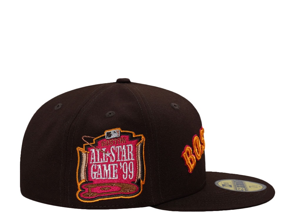 New Era Boston Red Sox All Star Game 1999 Burnt Wood Prime Edition 59Fifty Fitted Cap