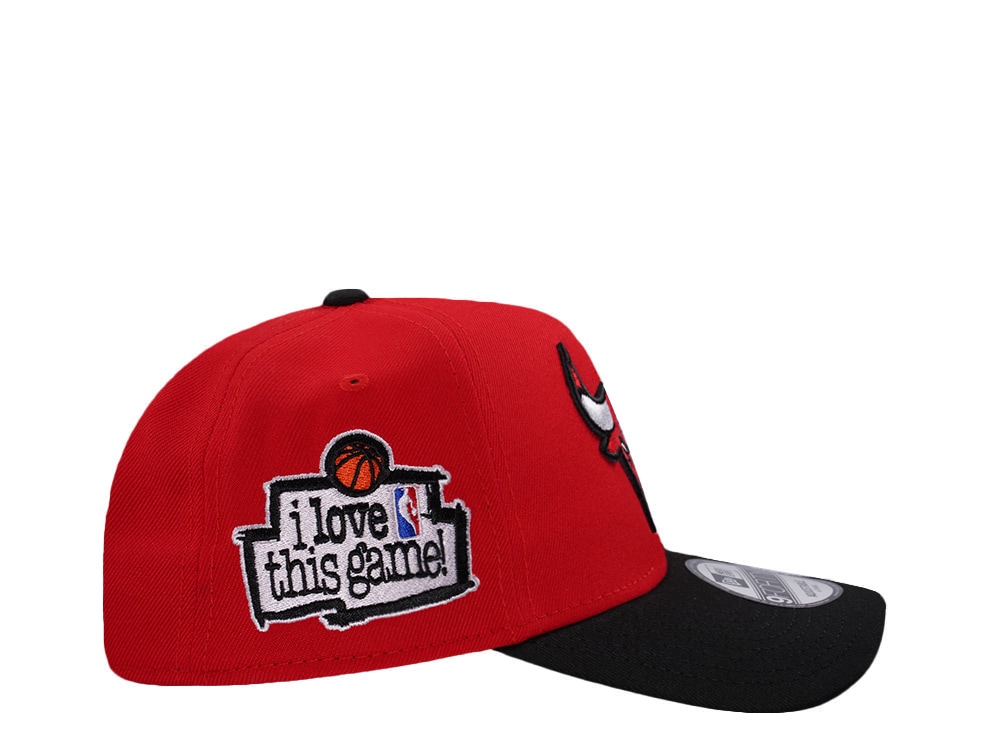 New Era Chicago Bulls Love this Game Red Two Tone Edition 9Forty A Frame Snapback Cap