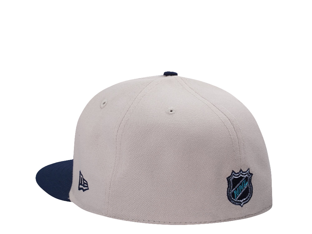 New Era Anaheim Ducks Stadium Series Stone Two Tone Edition 59Fifty Fitted Cap