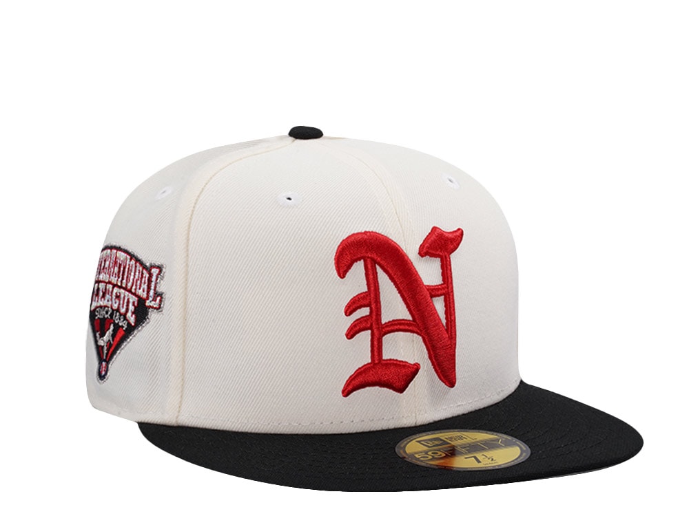 New Era Norfolk Tides International League Chrome Two Tone Horror Edition 59Fifty Fitted Cap