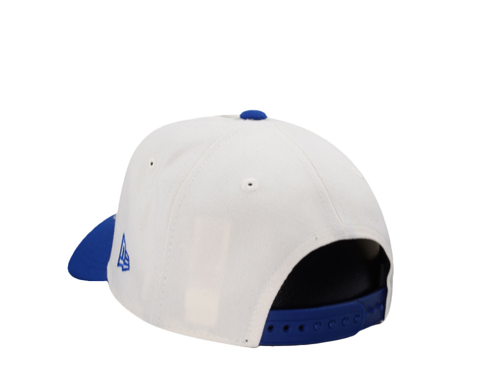 New Era Los Angeles Dodgers Bleed Blue Chrome Two Tone Edition 9Forty A Frame Snapback Cap