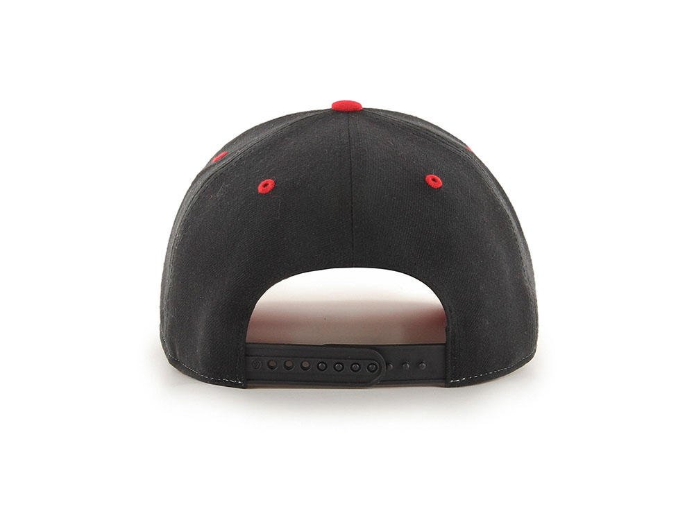 47brand Chicago Blackhawks Vintage Black Replica Snapback Cap