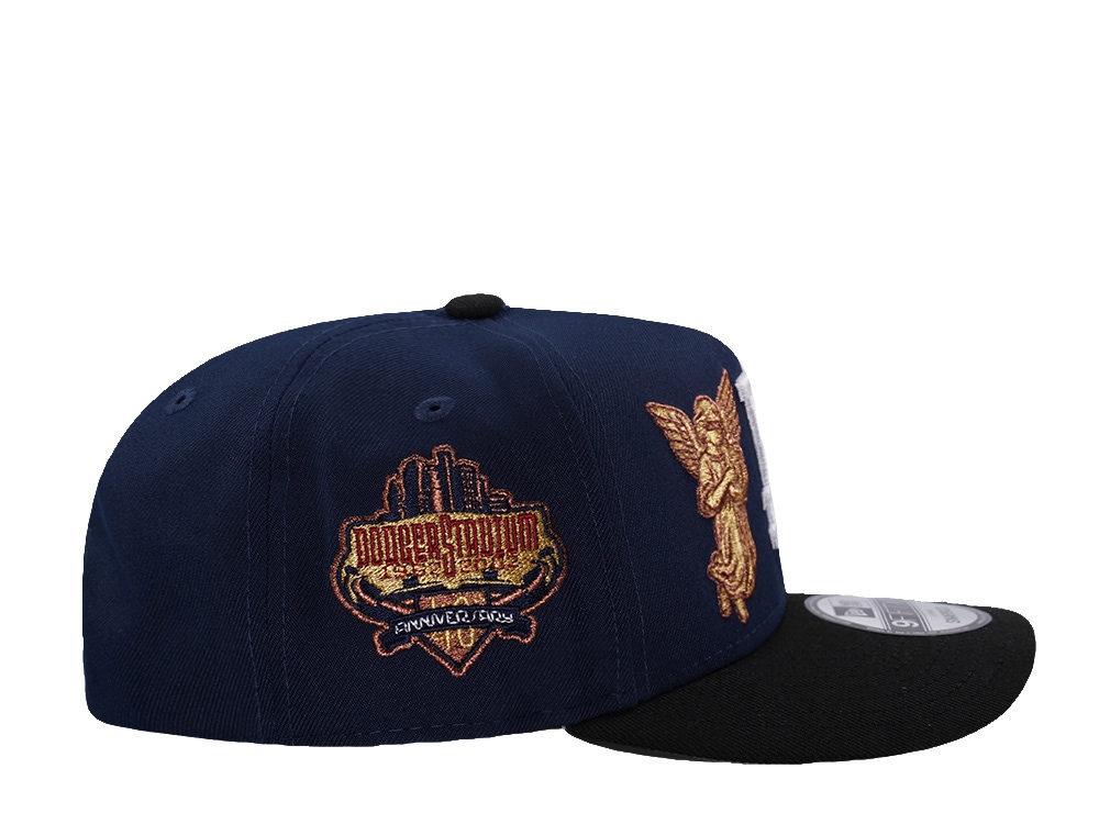New Era Los Angeles Dodgers 40th Anniversary Ocean Blue Two Tone Edition 9Fifty A Frame Snapback Cap