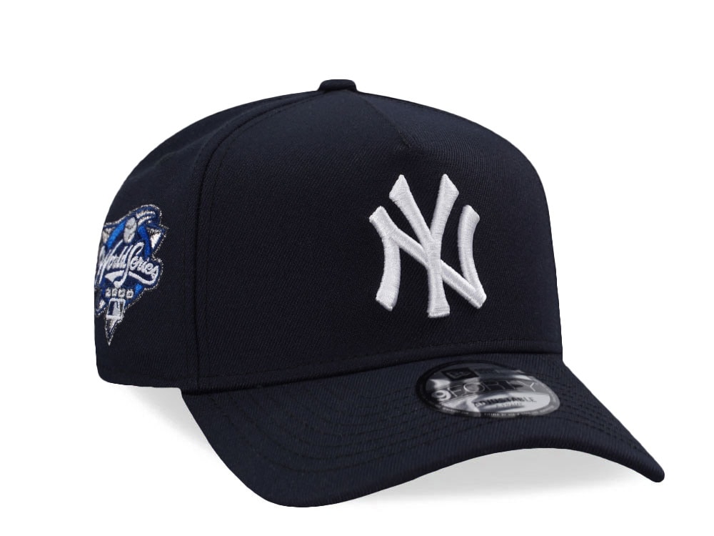 New Era New York Yankees World Series 2000 Navy Prime Edition 9Forty A Frame Snapback Cap