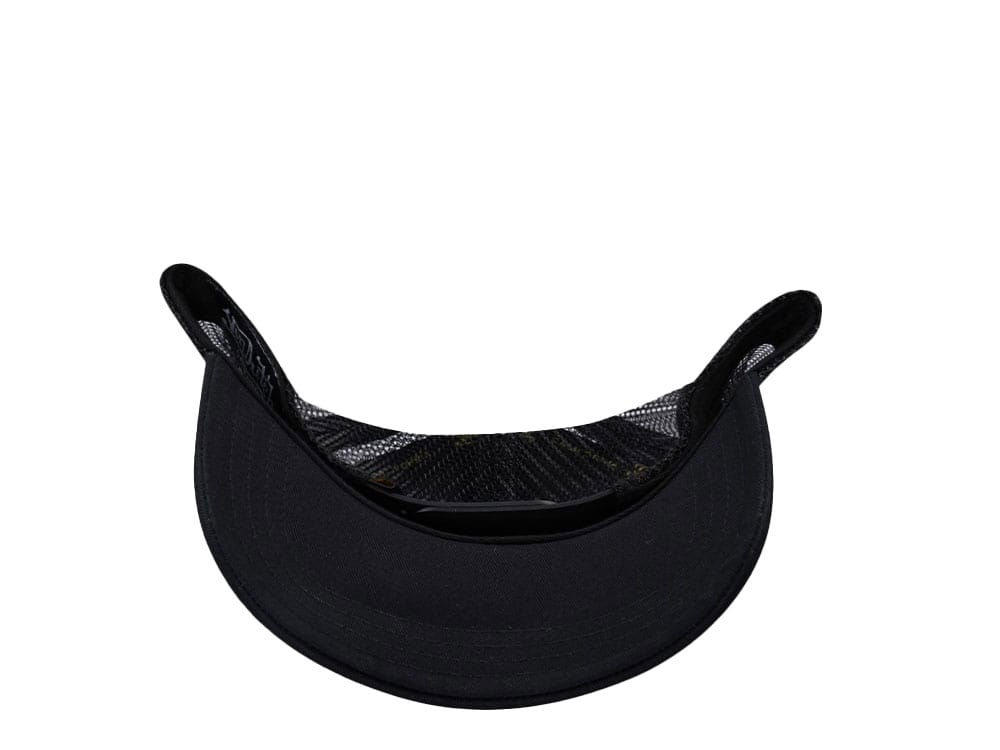Von Dutch Square Patch Black Trucker Edition Snapback Cap