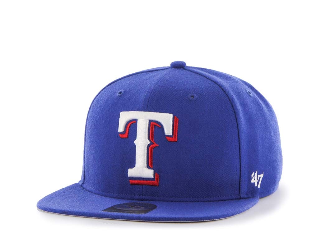 47Brand Texas Rangers Sure Shot Captain Snapback Cap