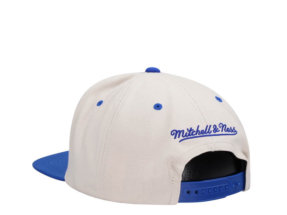 Mitchell & Ness Denver Nuggets Sail Off White Two Tone Snapback Cap