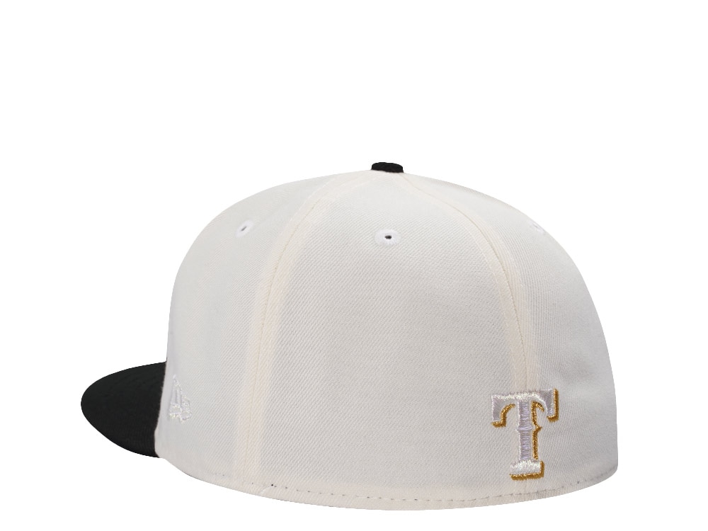 New Era Texas Rangers Inaugural Season Chrome Two Tone Edition 59Fifty Fitted Cap