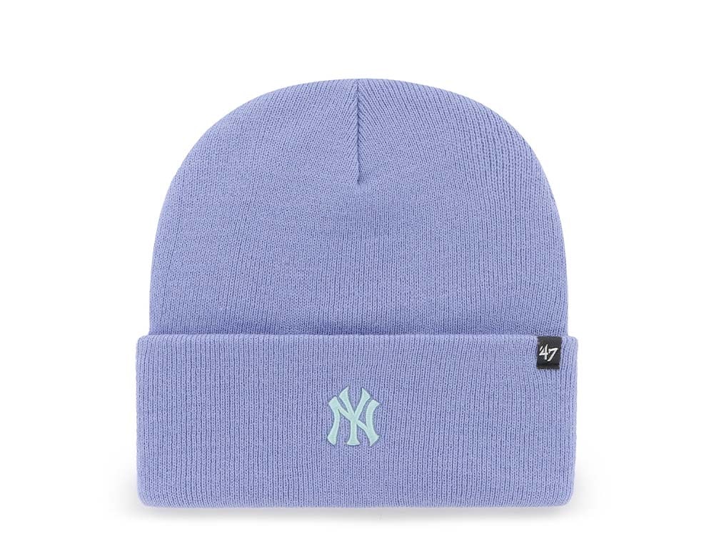 47Brand New York Yankees Lavender Base Runner Cuff Mössor