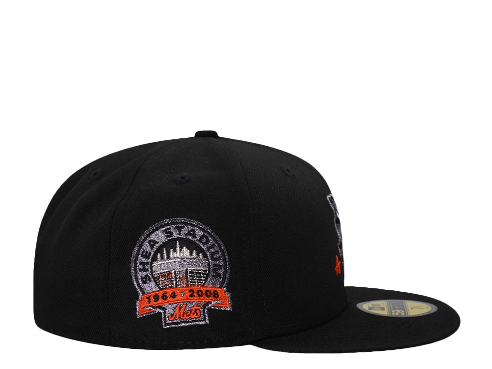 New Era New York Mets Shea Stadium Star Black Prime Edition 59Fifty Fitted Cap
