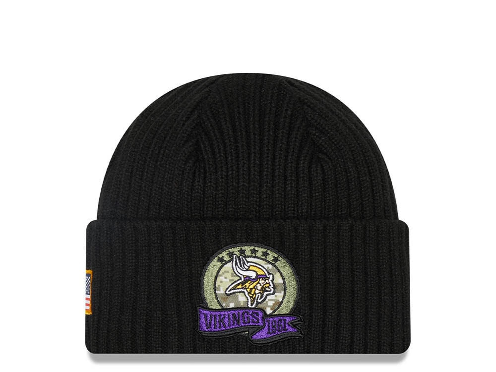 New Era Minnesota Vikings Salute to Service 2022 Knit