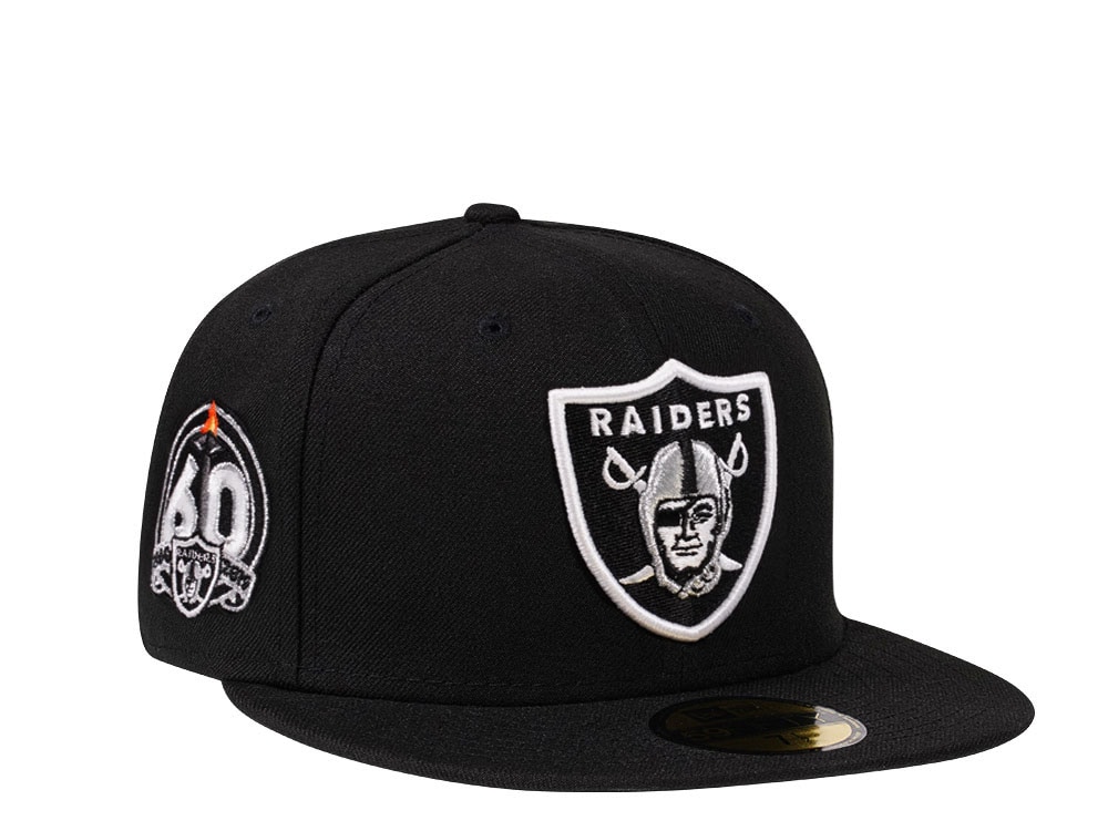 New Era Las Vegas Raiders 60th Season Black Red Edition 59Fifty Fitted Cap