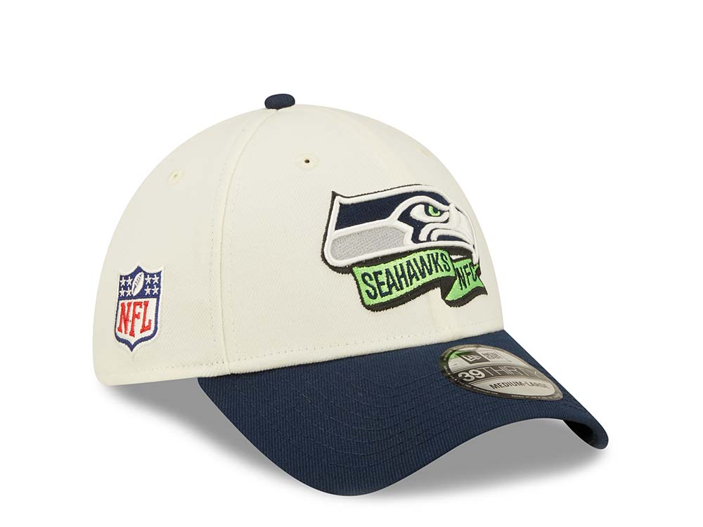 New Era Seattle Seahawks NFL Sideline 2022 39Thirty Stretch Cap
