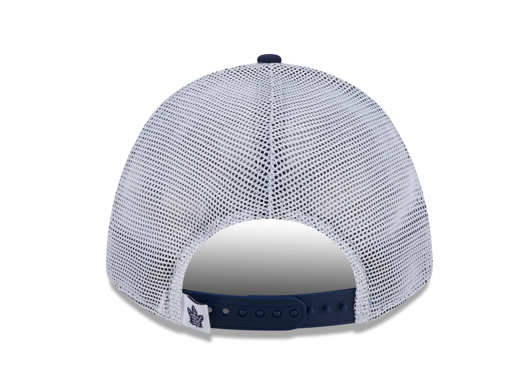 New Era Toronto Maple Leafs Official Team Color Edition 9Forty M Crown A Frame Trucker Snapback Cap